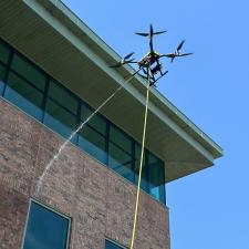 Drone Commercial Building Cleaning